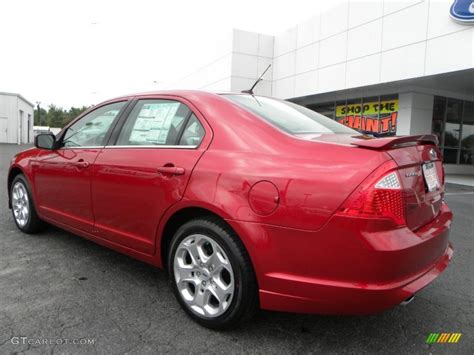 2010 Red Candy Metallic Ford Fusion Se V6 32898356 Photo 26 Car Color Galleries