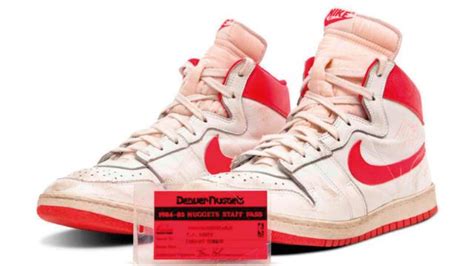 Tenis De Michael Jordan Que Utiliz En Se Subastan Por Mdd