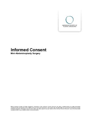 Fillable Online Informed Consent Plastic Surgery DaytonInformed