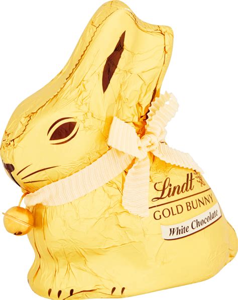 Holleys Fine Foods Lindt Gold Bunny White Chocolate 100g