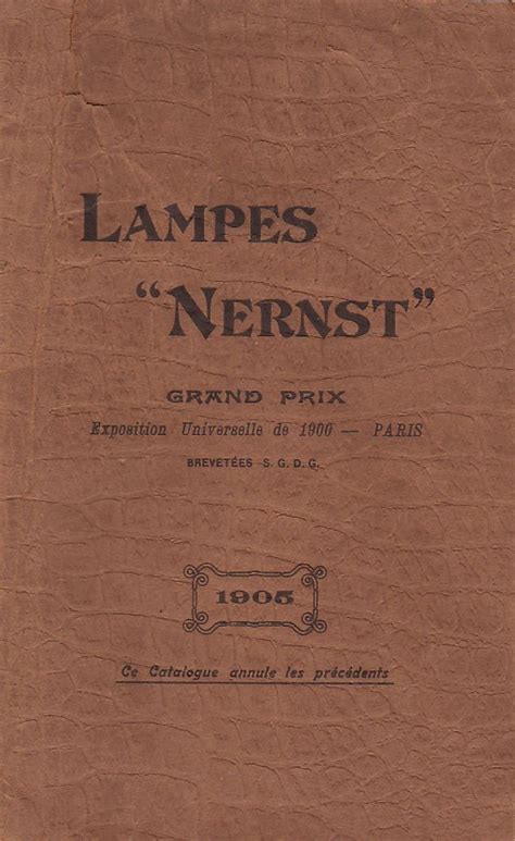 Nernst Lamp