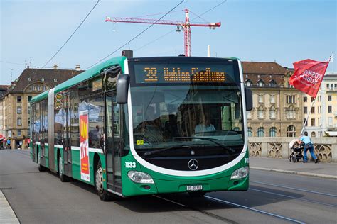 BVB Bus Mercedes Citaro 530 Euro IV 7033 Mittlere Rheinbrü Markus