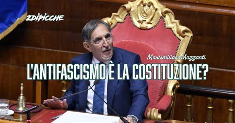 L Antifascismo La Costituzione