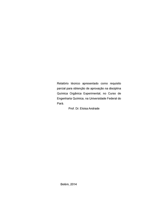 Cristaliza O Relat Rio T Cnico Apresentado Como Requisito Parcial