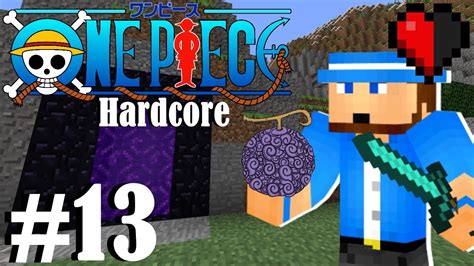 ONE PIECE HARDCORE Minecraft Survival Episode 13 Going Deeper