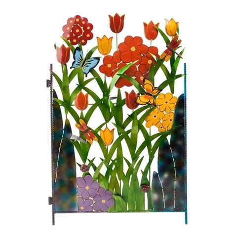 Vgeby Bordure Grillage Jardin Fleurs En Fer D Coratif Cdiscount Jardin