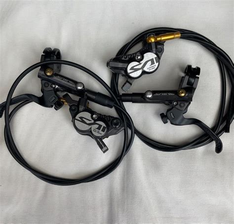 Shimano Saint 4 Piston M820 Hydraulic Brake Set For Sale