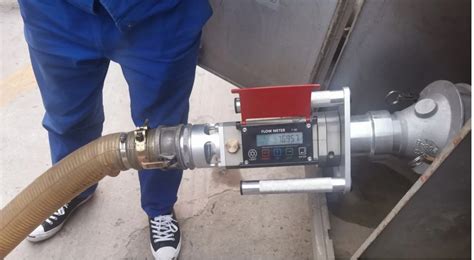 Portable Unloading Gravity Flow Meter For Gas Station China Flow