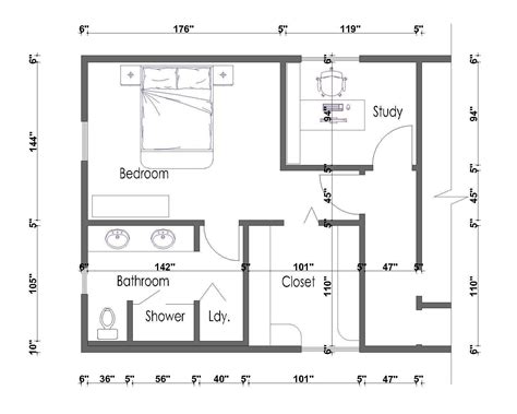 standard bedroom size