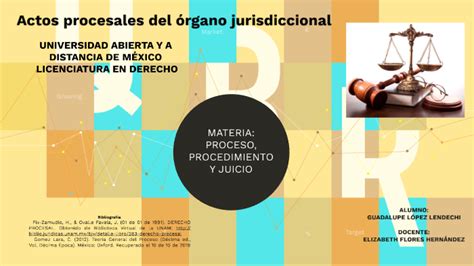 Actos Procesales Del Rgano Jurisdiccional Parte By Lupita Lendechy