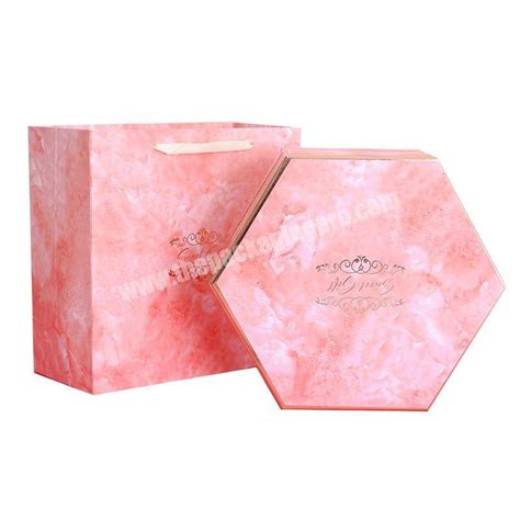 Hot Stamping Gold Marble Rigid Paper Boxes Packaging Present Craft