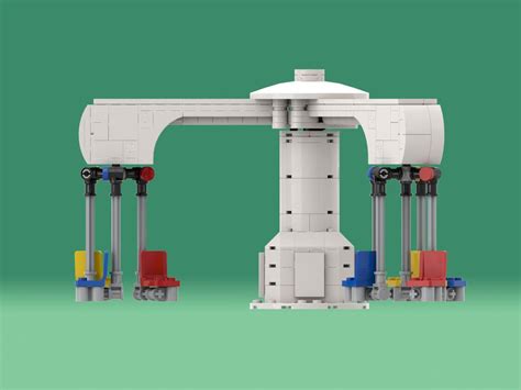 Lego Moc Amusement Ride Circuit Cubes By Ojuuji Rebrickable Build