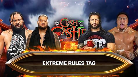 Roman Reigns Zilla Fatu Vs The Bloodline Extreme Rules Tag Team