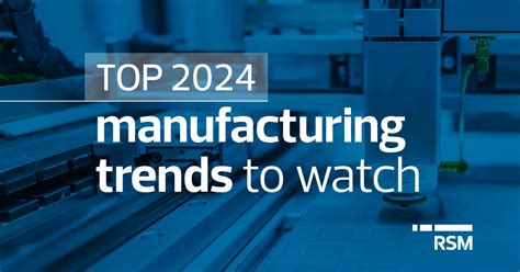 Top Manufacturing Trends To Watch