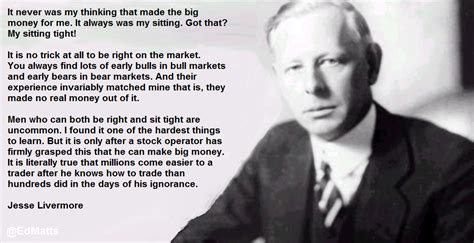 Today S Spx Gap Evokes That Famous Jesse Livermore Sitting