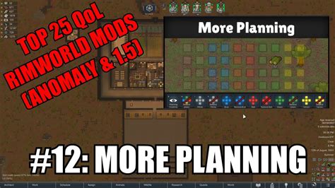 Top 25 Rimworld Mods 12 More Planning Youtube