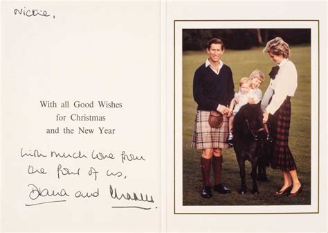 Lot 261 - Charles & Diana, Prince & Princess of Wales.