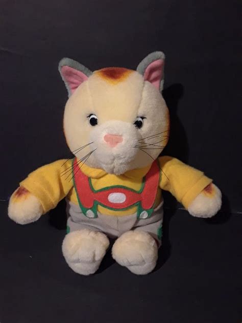 Gund Richard Scarry Huckle Cat Plush Stuffed Animal Busytown World 1995