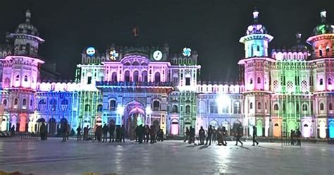 Janaki Temple In Nepal Glows With Vibrant Lights - Epic Education