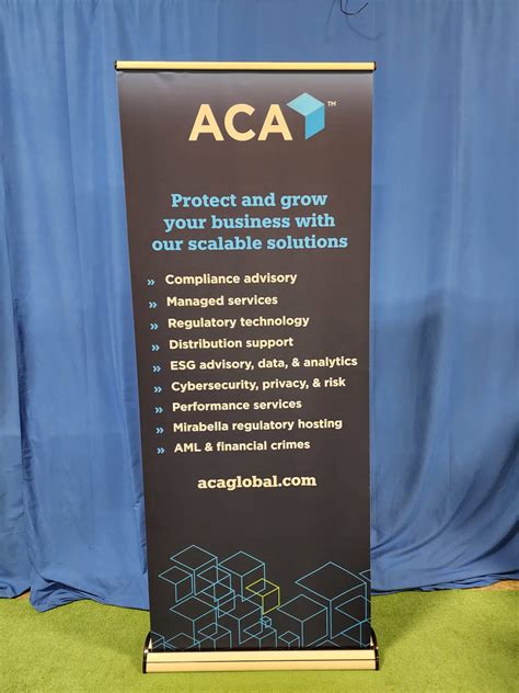 ACA Compliance Group ACA Services Banner Stand Flywheel Brands Inc