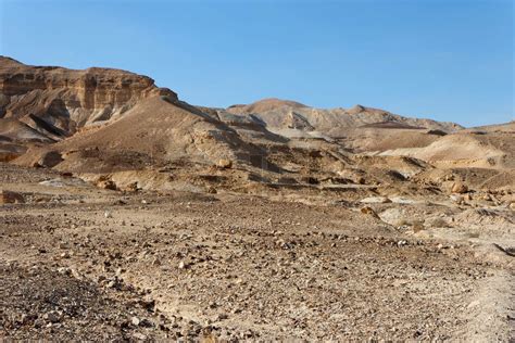 Rocky desert landscape | Stock image | Colourbox