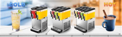 VEVOR V Commercial Beverage Dispenser Cold And Hot Tanks L Per