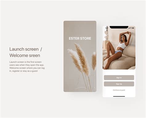 Mobile Application Of Women S Lingerie Shop On Behance