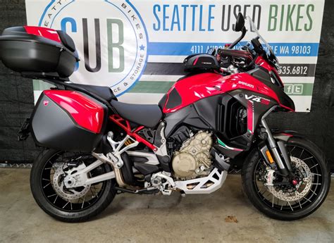 Ducati Multistrada V S Travel Radar Spoked Wheels Seattle Used