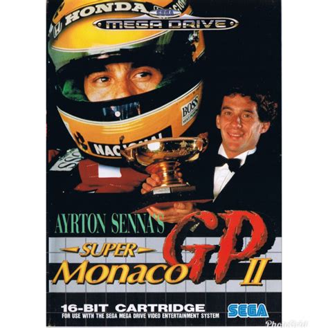 Ayrton Sennas Super Monaco GP II Mega Drive Rewind Retro Gaming