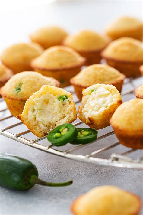 Jalapeno Cornbread Muffins