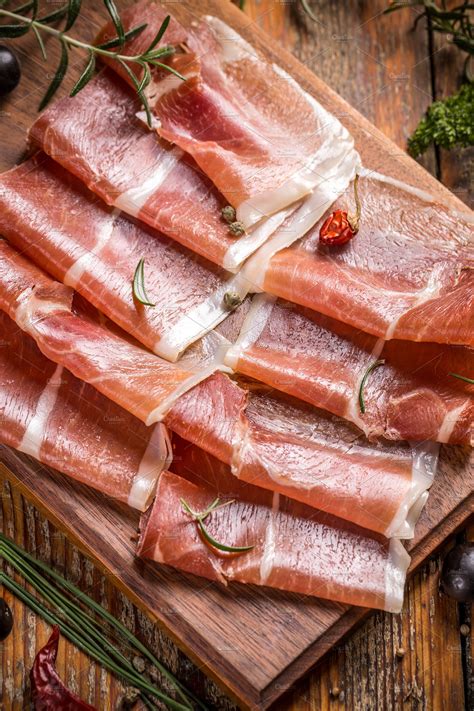 Italian prosciutto | High-Quality Food Images ~ Creative Market