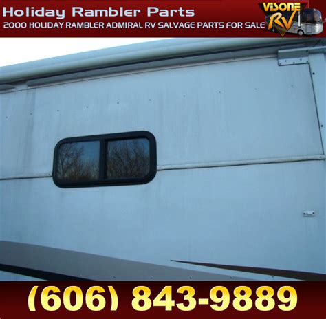 Rv Exterior Body Panels 2000 Holiday Rambler Admiral Rv Salvage Parts For Sale Holiday Rambler