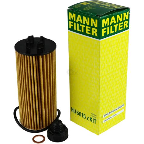 MANN Inspektionspaket 6L MANNOL Longlife 504 507 5W 30 für MINI BMW