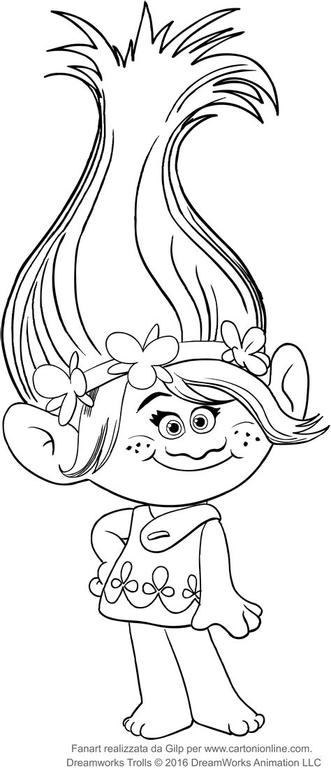 Desenhos Dos Trolls Para Colorir E Imprimir Online Cursos Gratuitos