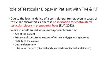 Testicular Microlithiasis Pptx