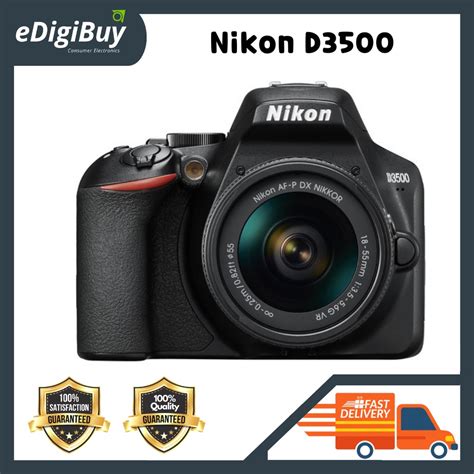 Nikon D3500 DSLR Interchangeable Lens Camera Shopee Singapore