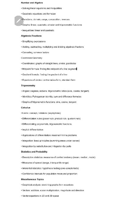 Practice Materials For Secondary School Maths Number And Algebra