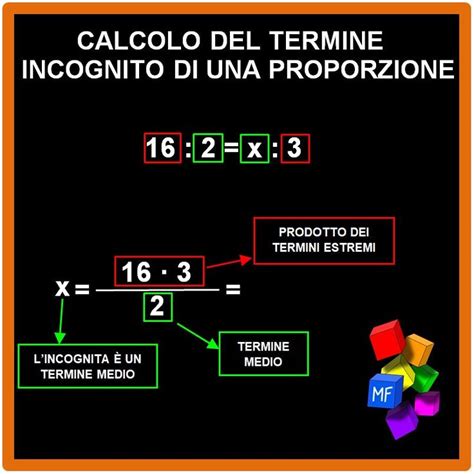 Come Calcolare Il Termine Incognito Di Una Proporzione Esercizi In