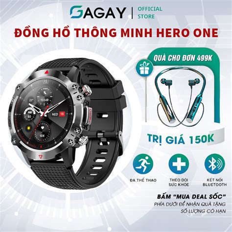 Đồng Hồ Thông Minh Smart Watch Hero One Pro Nghe Gọi Bluetooth Đo Nhịp