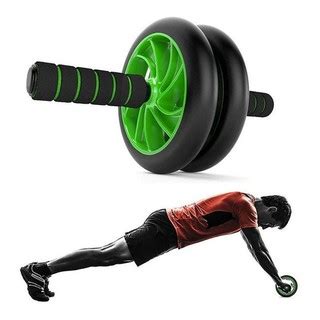 Rolo Roda Exercicios Abdominal Lombar Exercise Wheel Apoio Shopee