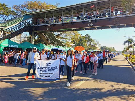 TESDA Kalinga joins the Grand Civic Parade in celebration of the 28th