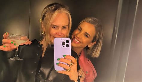 vogue williams  joanne mcnally enjoy night   star studded event