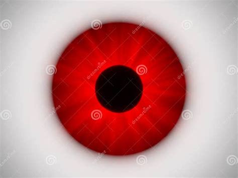 Red Eye Stock Illustration Illustration Of Rendered Colored 6810751