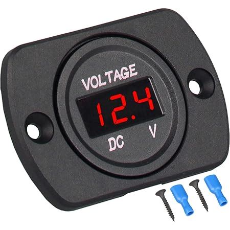 Amazon Nilight Led Digital Display Voltmeter Panel Dc V