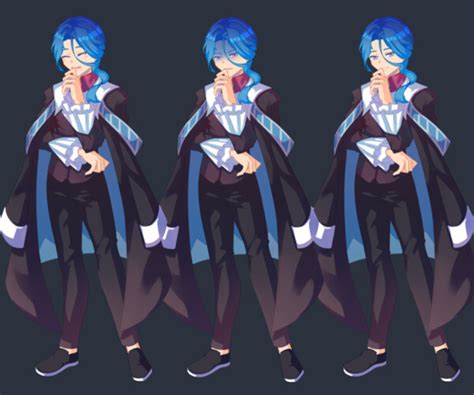 Artstation Visual Novel Character Asset Game Assets