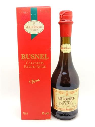 Busnel Vsop Calvados Vieille Reserve Brandy Buy Online Max Liquor