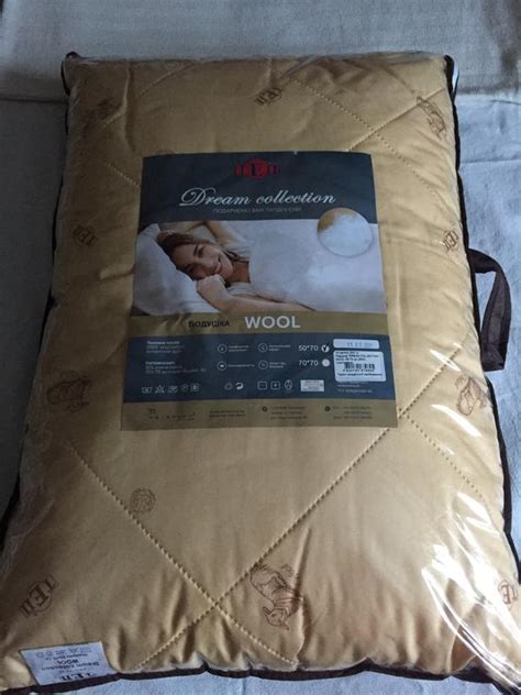 Подушка 50 х 70 см wool (овечья шерсть) теп — цена 685 грн в каталоге ...