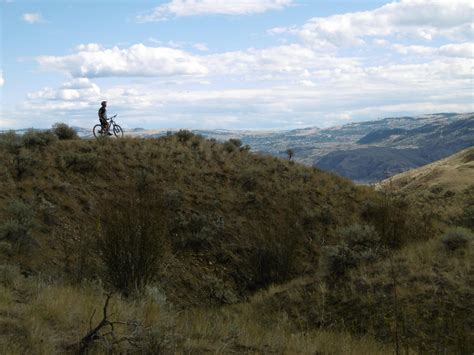 Batchelor Heights Mountain Bike Trail In Kamloops British Columbia