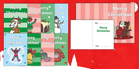 Holiday Christmas Cards | Primary Festive Resource - Twinkl