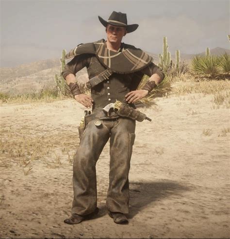 I made this Clint Eastwood styled outfit : r/RedDeadOnline